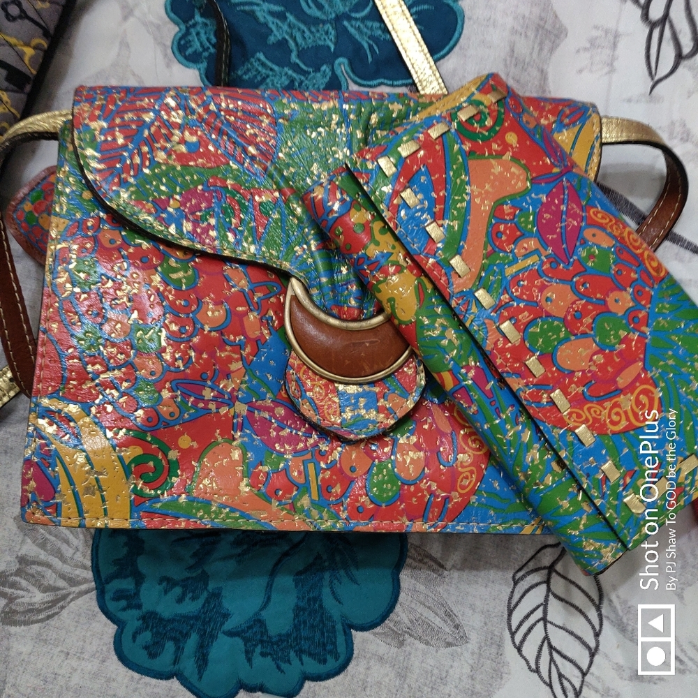 Patricia Nash crossbody & wallet